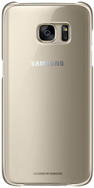 Samsung Clear Cover (Galaxy S7 Edge) gold