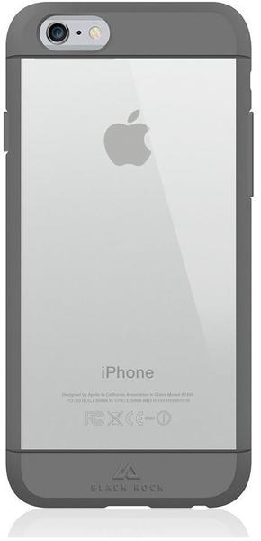 Hama Material Case Transparent Handy-Schutzhülle Cover Grau