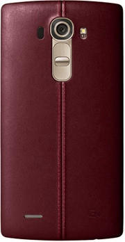 LG Electronics LG Back-Cover Leder für G4, rot, (CPR-110 brown)