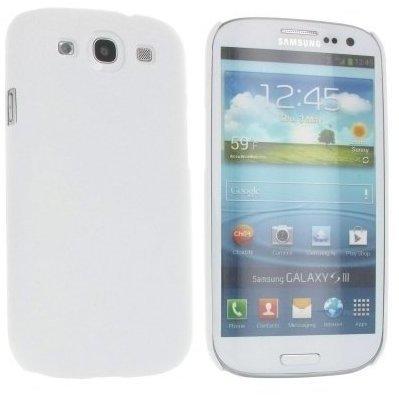 Hard Case mit rauer Oberfläche weiß für Samsung Galaxy S IIIS III Neo