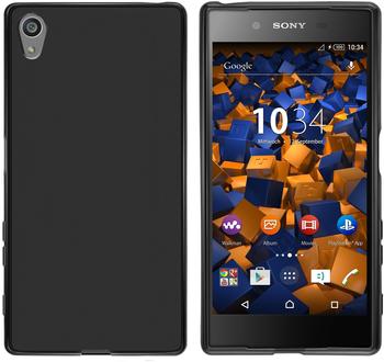 mumbi TPU Hülle schwarz für Sony Xperia Z5