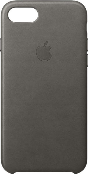 Apple Leder Case (iPhone 7 Plus) sturmgrau