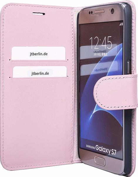 JT Berlin LederBook Style - Samsung Galaxy S7 - rose