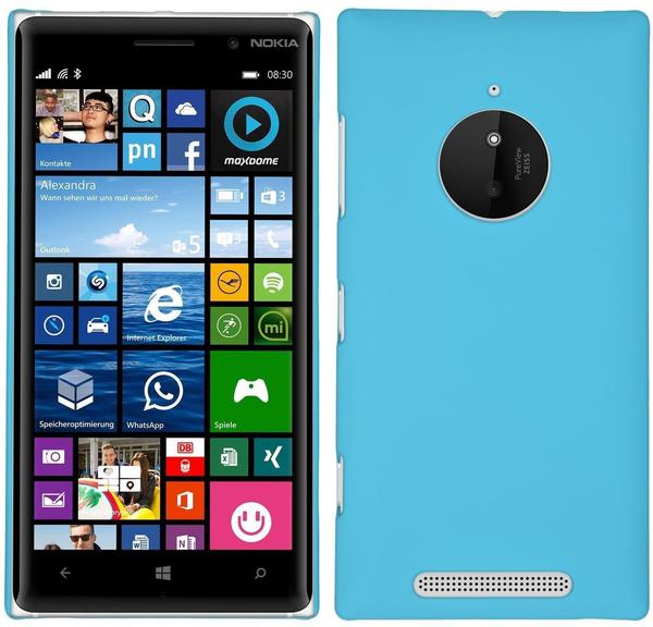 PhoneNatic Nokia Lumia 830 gummiert Hard-case für Lumia 830 + 2 Schutzfolien