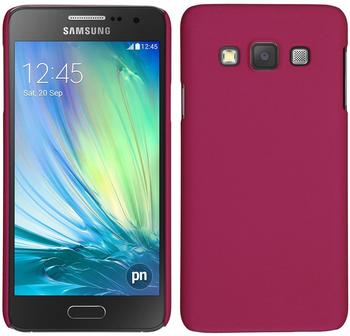 PhoneNatic Samsung Galaxy A3 (A300) gummiert Hard-case für Galaxy A3 + 2 Schutzfolien