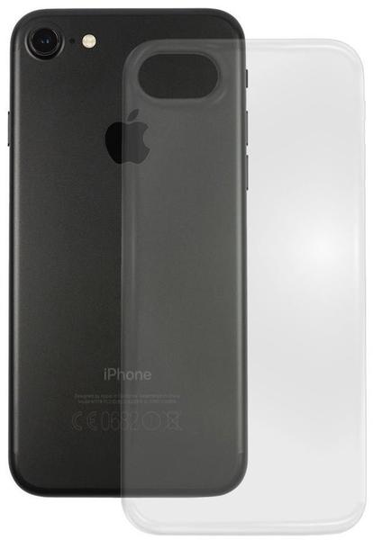 PEDEA Soft TPU Case (glatt) für Apple iPhone 7, transparent