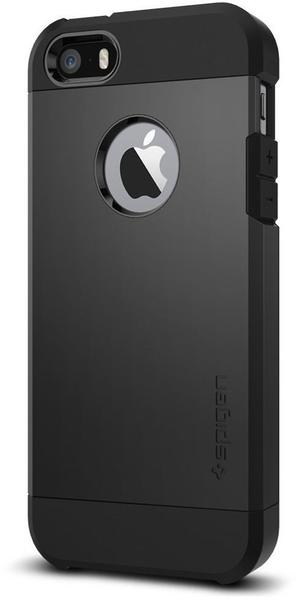 Spigen Case Tough Armor (iPhone SE/5S/5) schwarz