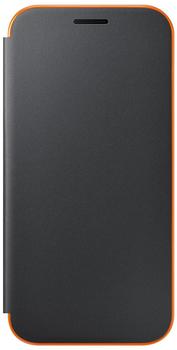 Samsung Neon Flip Cover (Galaxy A3 2017) schwarz