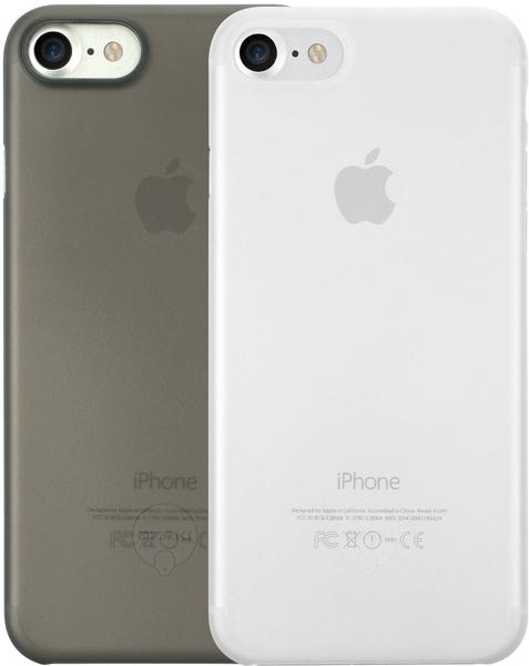 Ozaki O!coat 0.3 Jelly Slim 2in1 (iPhone 7/8) schwarz/transparent