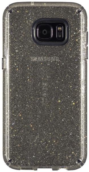 Speck CandyShell Clear (Galaxy S7 Edge) Goldglitzer