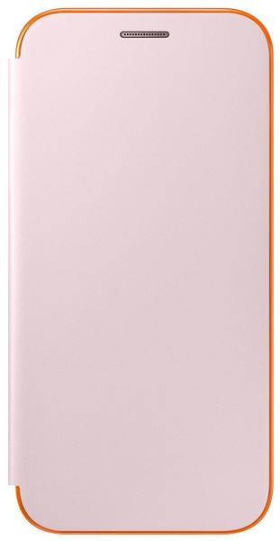 Samsung Neon Flip Cover (Galaxy A5 2017) pink