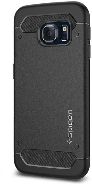 Spigen Galaxy S6 Edge Case, Capsule Ultra Rugged Bl