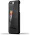 Mujjo Leather Wallet Case für iPhone 7 Plus black