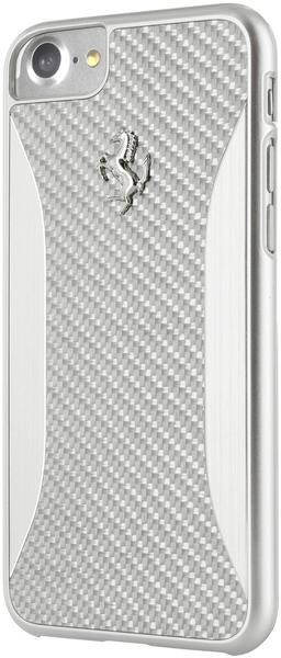 Ferrari - FERCHCP7SI GT Experience - HardcoverCaseHandyhülle - Apple iPhone 7 - Silber