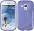 PhoneNatic Samsung Galaxy S Duos Hülle Silikon lila S-Style Case Galaxy S Duos Tasche + 2 Schutzfolien