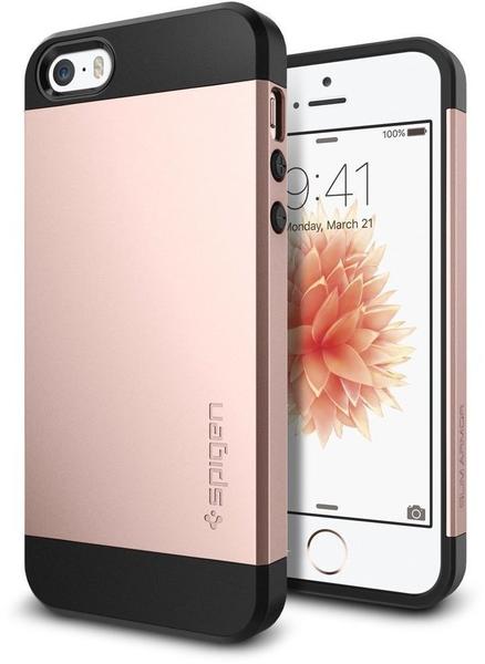 Spigen Slim Armor Case (iPhone SE/5s/5) rose gold