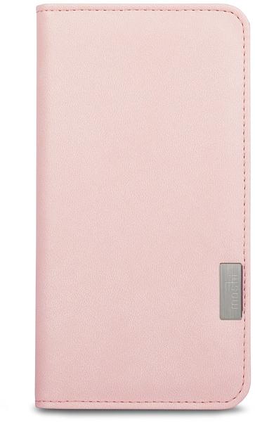 Moshi Overture Wallet Flip-Hülle für Mobiltelefon Polycarbonat, Kunstleder - daisy pink