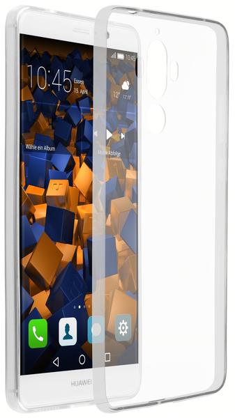 mumbi TPU Hülle Ultra Slim weiß transparent für Huawei Mate 9