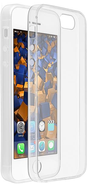 mumbi Hülle kompatibel mit iPhone SE5S Handy Case Handyhülle Slim dünn, transparent