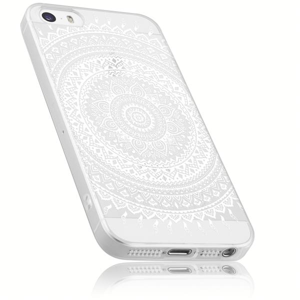 mumbi TPU Hülle transparent Motiv Mandala für Apple iPhone 5iPhone