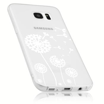 mumbi TPU Hülle transparent Motiv Pusteblume für Samsung Galaxy S7