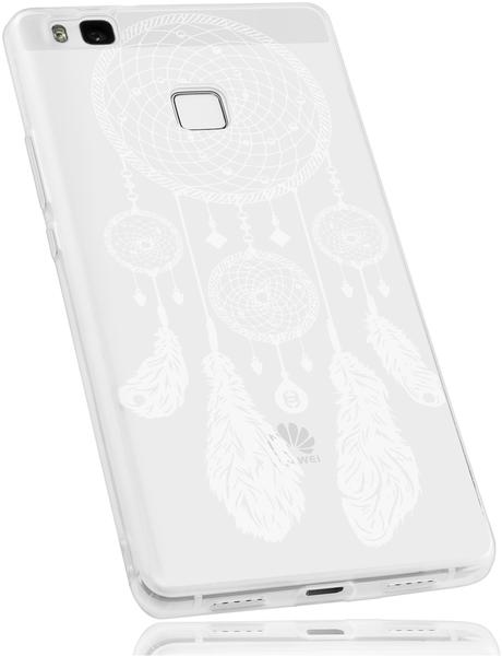 mumbi TPU Hülle transparent Motiv Traumfänger für Huawei P9 Lite
