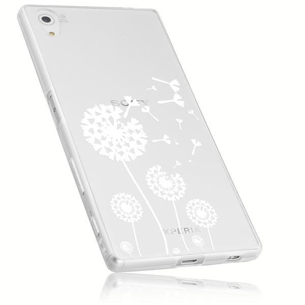 mumbi TPU Hülle transparent Motiv Pusteblume für Sony Xperia Z5