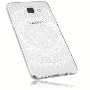 mumbi TPU Hülle transparent Motiv Mandala für Samsung Galaxy A5 (2016)