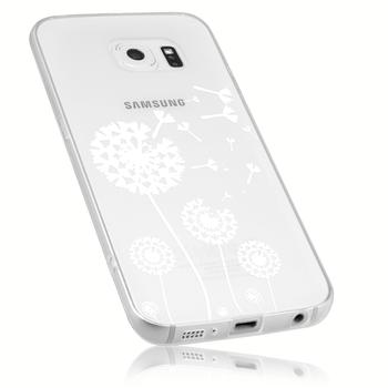 mumbi TPU Hülle transparent Motiv Pusteblume für Samsung Galaxy S6S6 Duos