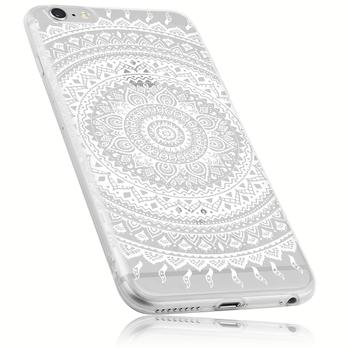 mumbi TPU Hülle transparent Motiv Mandala für Apple iPhone 6iPhone