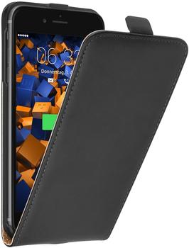 mumbi Flip Case Tasche schwarz für iPhone 7 Plus