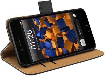 mumbi Bookstyle Tasche schwarz für iPhone 7 Plus