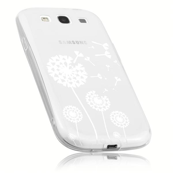 mumbi TPU Hülle transparent Motiv Pusteblume für Samsung Galaxy S3S3 Neo