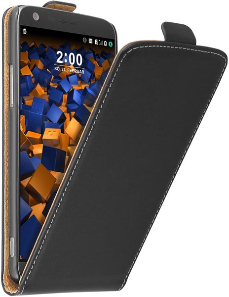mumbi Flip Case Tasche schwarz für LG G5