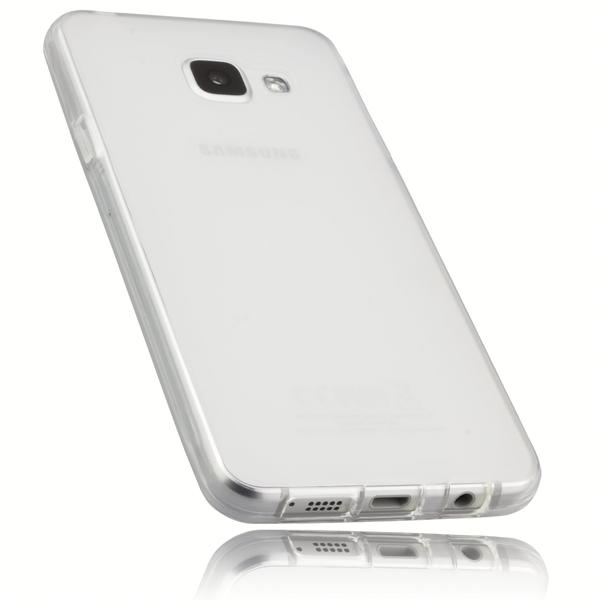 mumbi TPU Hülle weiß transparent für Samsung Galaxy A3 (2016)