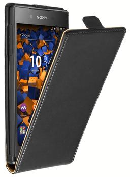 Mumbi Flip Case Sony Xperia Z5 schwarz