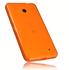 mumbi TPU Hülle transparent orange für Microsoft Lumia 640