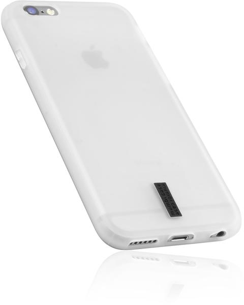 mumbi Schutzhülle iPhone 6 6s Hülle transparent weiss