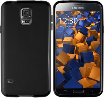 mumbi TPU Hülle schwarz für Samsung Galaxy S5S5 Neo
