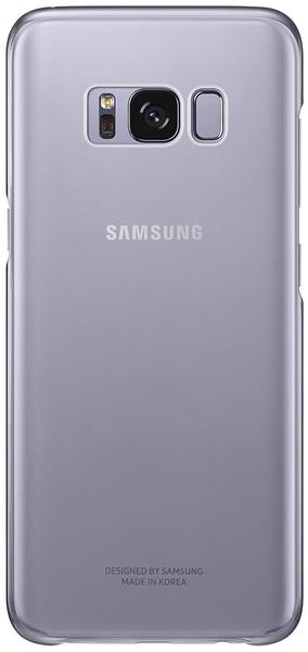 Samsung Clear Cover (Galaxy S8) violett