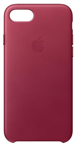 Apple Leder Case (iPhone 7) beere