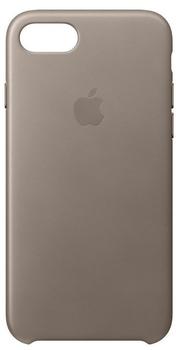 Apple Leder Case (iPhone 7) taupe