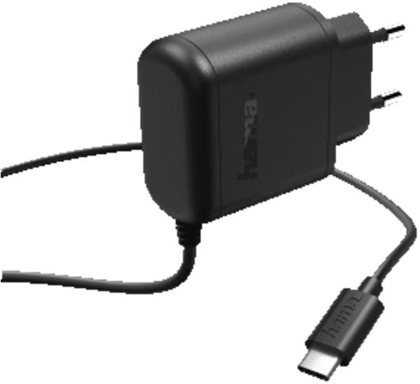 Hama Ladegerät USB Type-C 3A Schwarz