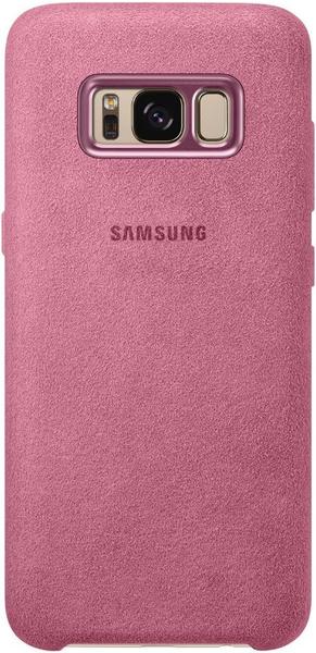 Samsung Alcantara Cover (Galaxy S8) pink