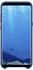 Samsung Alcantara Cover (Galaxy S8+) blau