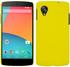 PhoneNatic Hardcase Google Nexus 5 gummiert gelb