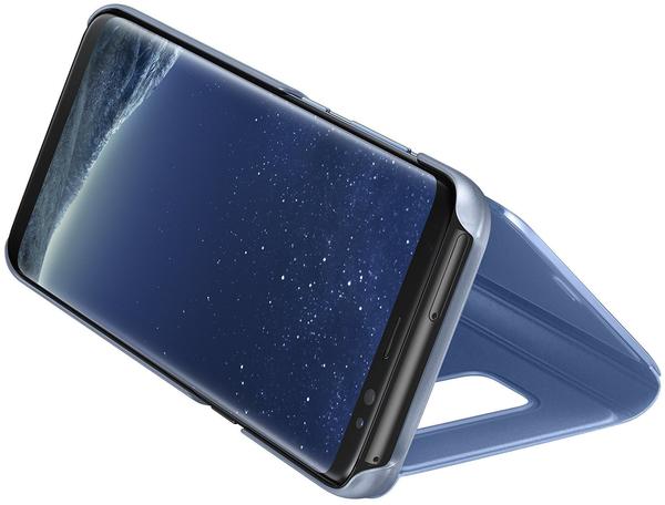 Samsung Clear View Standing Cover (Galaxy S8) blau