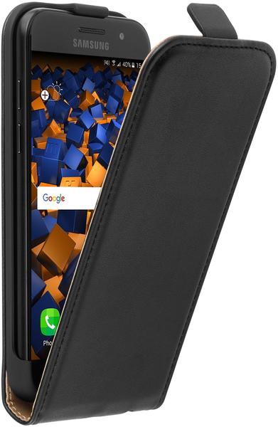 mumbi PREMIUM Leder Flip Case für Samsung Galaxy A3 (2017)