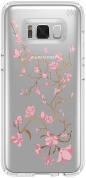 Speck Presidio Clear + Print (Galaxy S8 Plus) Goldenblüten-Pink