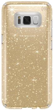 Speck Products Speck Presidio Clear + Glitter (Galaxy S8+) gold